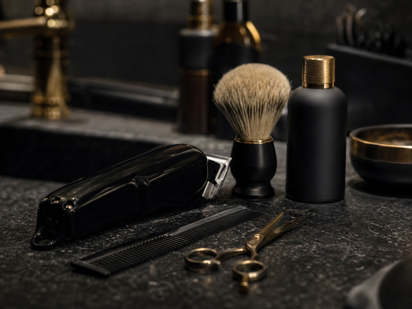 Barber tools voor herenverzorging